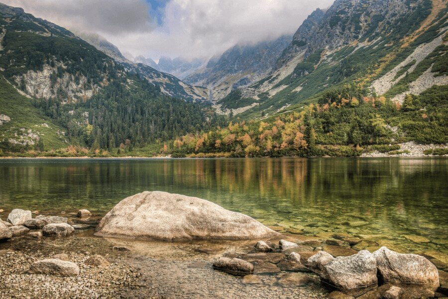 jeseň, hory, Tatry