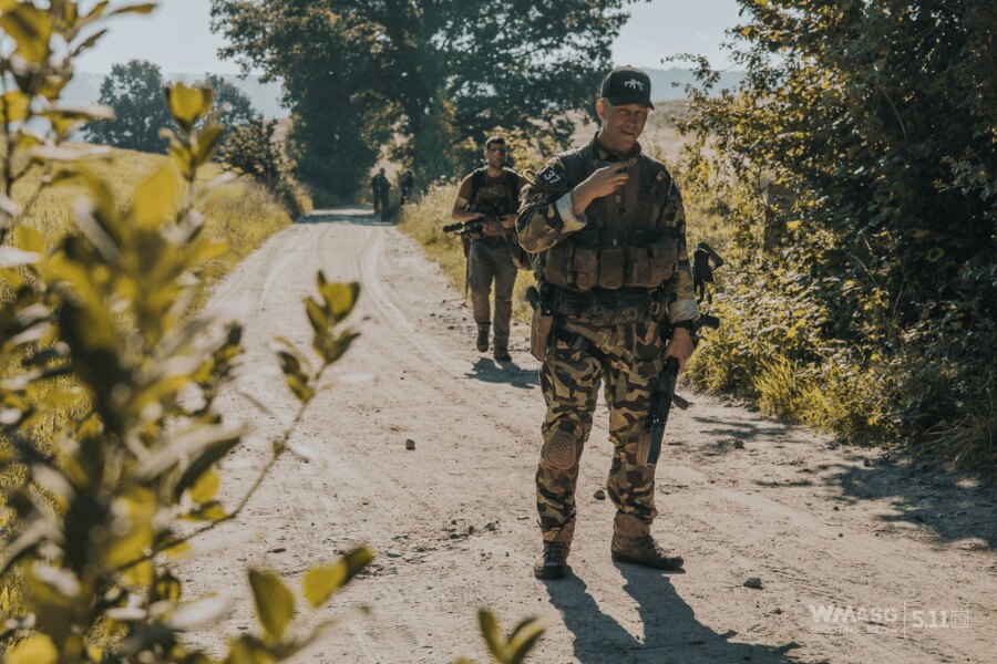 Český tím SSK Ferus na súťaži Ľahká pechota. Zdroj: wmasg.com, Klub Strzelających Inaczej - Lekka Piechota, SSK Ferus