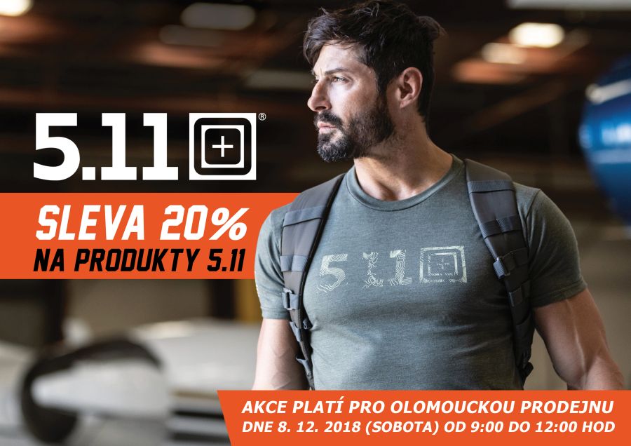 5.11 tactical zľavová akcia december 2018