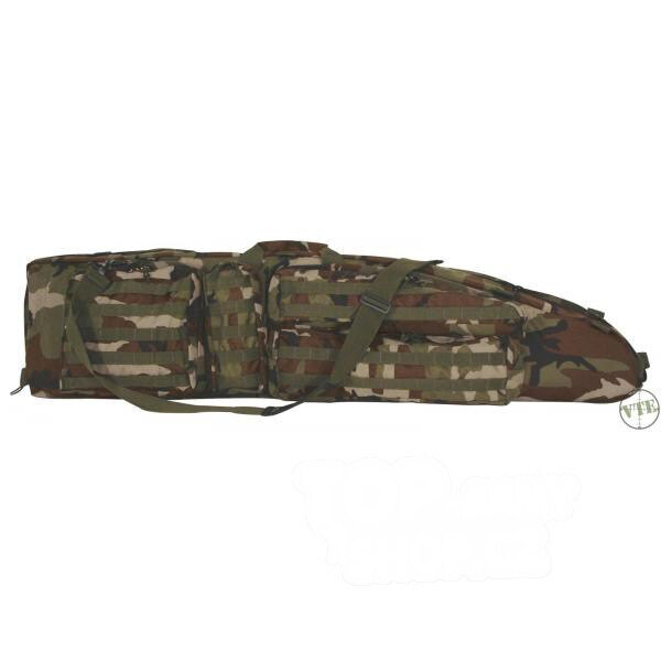 51 "puzdro na dlhú zbraň Ultimate Voodoo Tactical - woodland