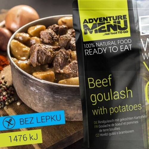 Adventure Menu® - Hovädzí guláš so zemiakmi 400 g