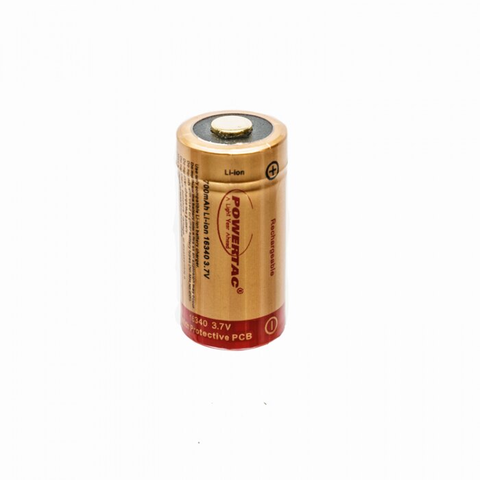 Batéria RCR123A PowerTac® dobíjacia (650 mAh)