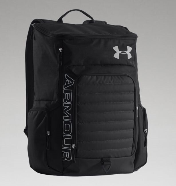 Batoh UNDER ARMOUR® Storm VX2-Undeniable 34L - čierny / červený