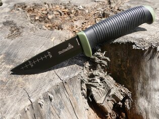 Bushcraft nôž OK4 Hultafors® - čierny