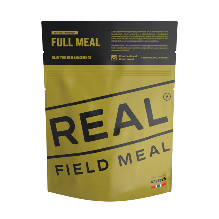 Dehydrované jedlo kuskus so šošovicou a špenátom Real Field Meal®