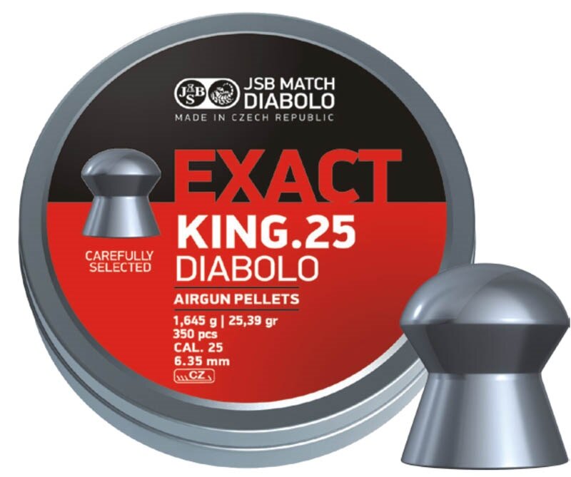 Diabolky Exact King 6.35 mm JSB® / 150 ks