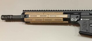 Krytka M-Lok Rail Guard Manta Defense®, 3 ks