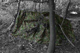 Maskovacia sieť Recce Net 2,8×2,8 m Ghosthood® IRR