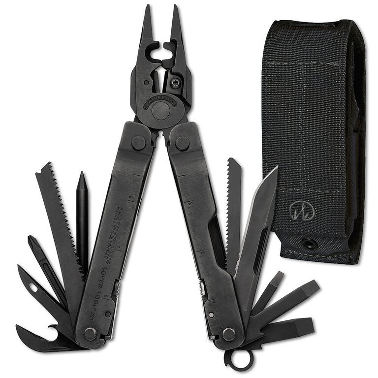 Multifunkčný nástroj Leatherman® Super Tool® 300 EOD - čierny