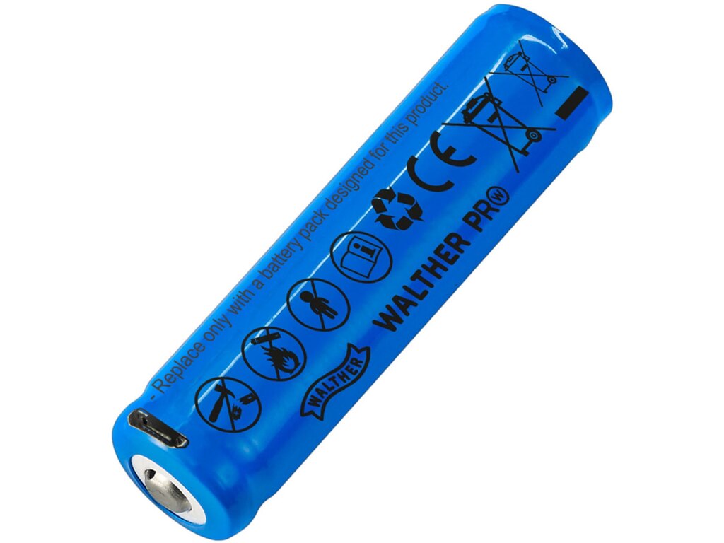 Nabíjacia batéria ICR18650 Li-lon / 2 600 mAh / 3,6 V Walther®