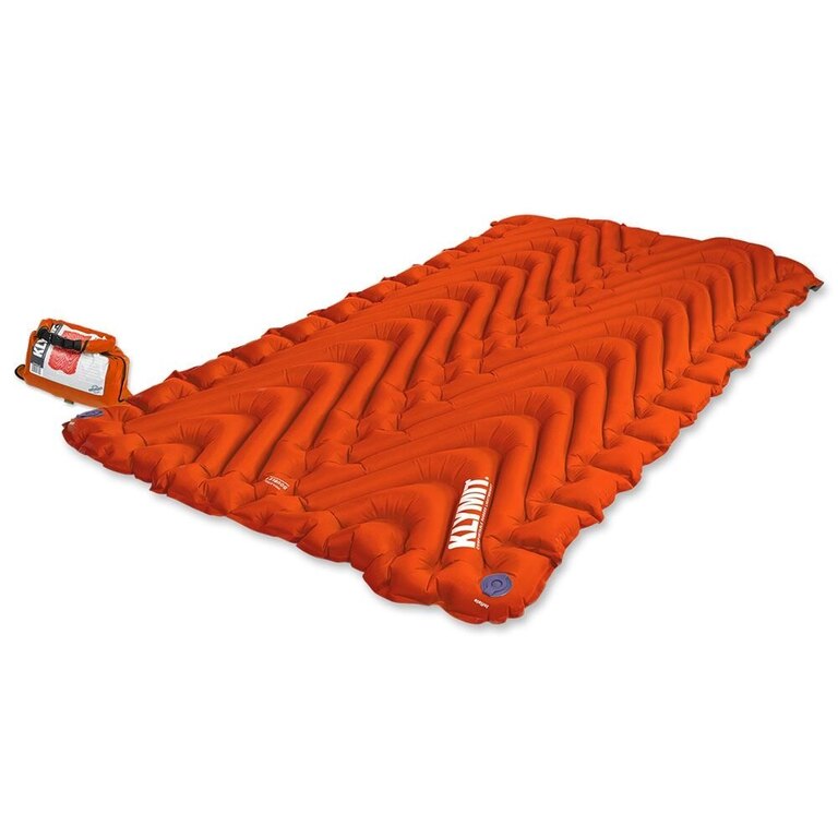 Nafukovacia karimatka Insulated Double V Klymit® - oranžová