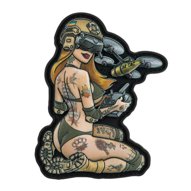 Nášivka Tactical Girl Pin-Up Hooligan M-Tac®