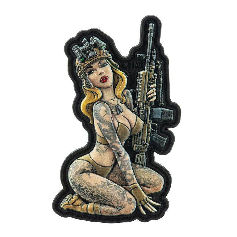 Nášivka Tactical Girl Pin-Up M-Tac®