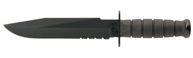 Nôž s pevnou čepeľou KA-BAR® Fighter s kombinovaným ostrím