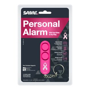 Obranný osobný alarm Personal Alarm Sabre Red®