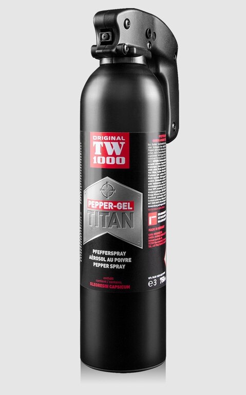 Obranný sprej Titan Pepper - Gél TW1000® 750 ml