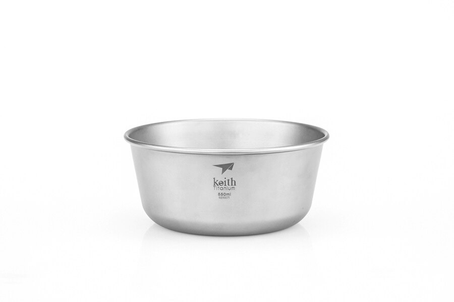 Titánová miska Bowl Keith® 550 ml