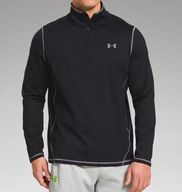 Triko UNDER ARMOUR® ¼ Zip Evo - čierne