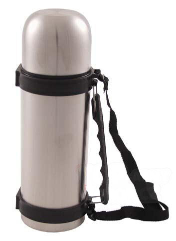 Vákuová termoska FOX OUTDOOR® 1 l - strieborná